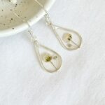 עגילי טיפה כסף