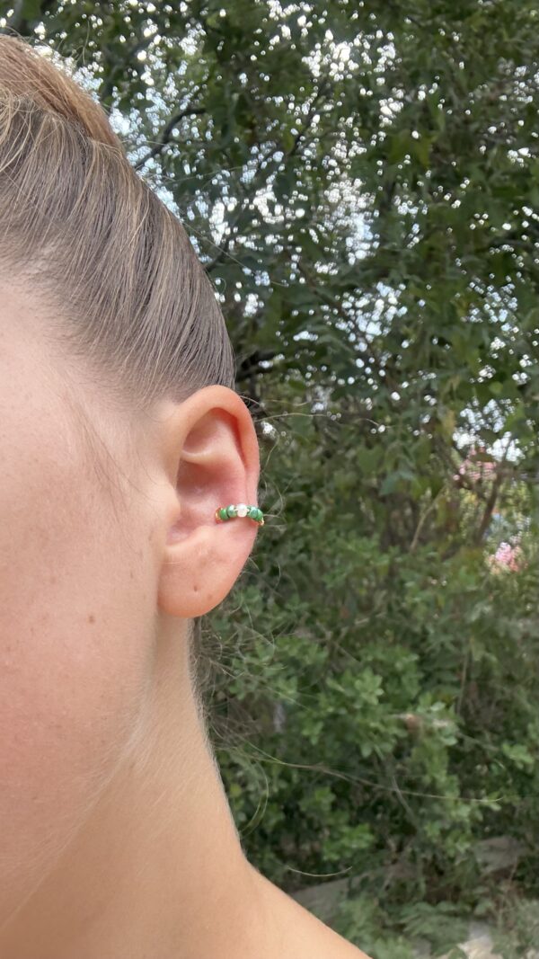 ⁦דמוי קונץ׳ ירוק⁩ – תמונה ⁦2⁩