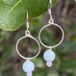 עגילי לולי- תכלת