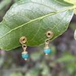 עגילי גל ספירלה