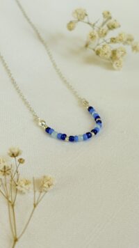 שרשרת מורי- כחול