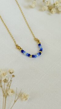 שרשרת מורי- כחול