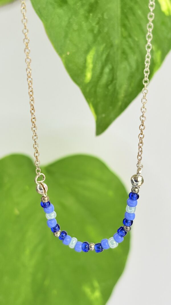 ⁦שרשרת מורי- כחול⁩ – תמונה ⁦2⁩