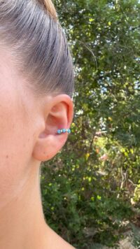 ⁦דמוי קונץ' תכלת⁩ – תמונה ⁦2⁩