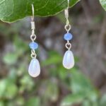 עגילי נועה תכלת