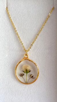 ⁦שרשרת פרח עגולה⁩ – תמונה ⁦3⁩