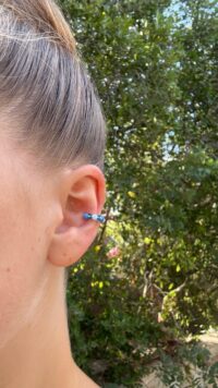 ⁦דמוי קונץ' כחול⁩ – תמונה ⁦2⁩