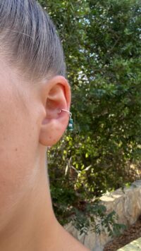 ⁦דמוי קונץ׳ ירוק תלוי⁩ – תמונה ⁦2⁩