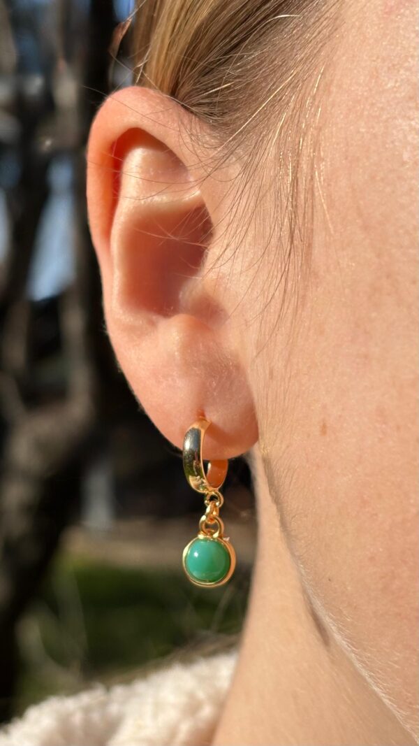 ⁦עגילי דר טורקיז XS⁩ – תמונה ⁦2⁩