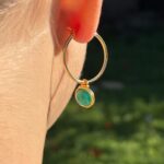 עגילי דר טורקיז L