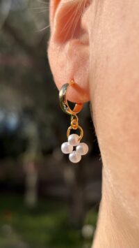 ⁦עגילי נעמי XS⁩ – תמונה ⁦2⁩