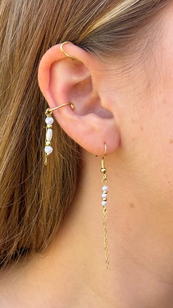 ⁦עגילי עופר- ארוכים⁩ – תמונה ⁦2⁩