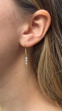 ⁦עגילי עופר- ארוכים⁩ – תמונה ⁦3⁩